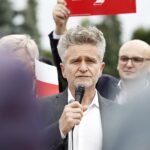 13.07.2020 Kielce. Prawo i Sprawiedliwość dziękuje za wybór Andrzeja Dudy na prezydenta RP. Senator Krzysztof Słoń / Jarosław Kubalski / Radio Kielce