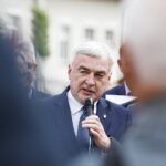 13.07.2020 Kielce. Prawo i Sprawiedliwość dziękuje za wybór Andrzeja Dudy na prezydenta RP. Marszałek Andrzej Bętkowski / Jarosław Kubalski / Radio Kielce