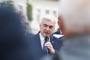 13.07.2020 Kielce. Prawo i Sprawiedliwość dziękuje za wybór Andrzeja Dudy na prezydenta RP. Marszałek Andrzej Bętkowski / Jarosław Kubalski / Radio Kielce