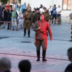 30.07.2020 Kielce. Wzgórze Zamkowe. Inscenizacja upamiętniająca rozbicie więzienia UB przy ulicy Zamkowej / Jarosław Kubalski / Radio Kielce