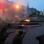 30.07.2020 Kielce. Wzgórze Zamkowe. Inscenizacja upamiętniająca rozbicie więzienia UB przy ulicy Zamkowej / Jarosław Kubalski / Radio Kielce