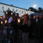 30.07.2020 Kielce. Wzgórze Zamkowe. Inscenizacja upamiętniająca rozbicie więzienia UB przy ulicy Zamkowej / Jarosław Kubalski / Radio Kielce