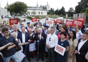 10.07.2020 Kielce. Podsumowanie przez Prawo i Sprawiedliwość kampanii wyborczej Andrzeja Dudy / Jarosław Kubalski / Radio Kielce