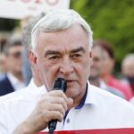 10.07.2020 Kielce. Podsumowanie przez Prawo i Sprawiedliwość kampanii wyborczej Andrzeja Dudy. Marszałek Andrzej Bętkowski / Jarosław Kubalski / Radio Kielce