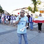 10.07.2020 Kielce. Platforma Obywatelska podsumowała kampanie wyborczą Rafała Trzaskowskiego. Szef  świętokrzyskiej PO Artur Gierada / Jarosław Kubalski / Radio Kielce