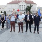 10.07.2020 Kielce. Platforma Obywatelska podsumowała kampanie wyborczą Rafała Trzaskowskiego / Jarosław Kubalski / Radio Kielce