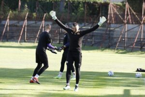 30.07.2020. Kielce. Stadion przy ulicy Szczepaniaka. Trening piłkarzy Korony / Jarosław Kubalski / Radio Kielce