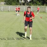 30.07.2020. Kielce. Stadion przy ulicy Szczepaniaka. Trening piłkarzy Korony / Jarosław Kubalski / Radio Kielce