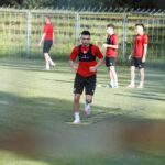 30.07.2020. Kielce. Stadion przy ulicy Szczepaniaka. Trening piłkarzy Korony / Jarosław Kubalski / Radio Kielce