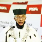 01.07.2020 Kielce. Politechnika Świętokrzyska. Tytuł doktora honoris causa dostał profesor Lech Czarnecki. Na zdjęciu: rektor Wiesław Trąmpczyński / Jarosław Kubalski / Radio Kielce