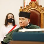 01.07.2020 Kielce. Politechnika Świętokrzyska. Tytuł doktora honoris causa dostał profesor Lech Czarnecki / Jarosław Kubalski / Radio Kielce