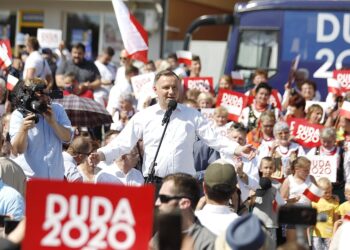 06.07.2020. Starachowice. Wizyta prezydenta RP Andrzeja Dudy / Jarosław Kubalski / Radio Kielce