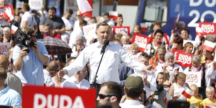 06.07.2020. Starachowice. Wizyta prezydenta RP Andrzeja Dudy / Jarosław Kubalski / Radio Kielce