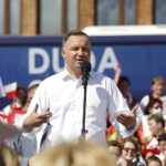 06.07.2020. Starachowice. Wizyta prezydenta RP Andrzeja Dudy / Jarosław Kubalski / Radio Kielce