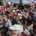 06.07.2020. Starachowice. Wizyta prezydenta RP Andrzeja Dudy / Jarosław Kubalski / Radio Kielce