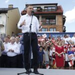 06.07.2020. Starachowice. Wizyta prezydenta RP Andrzeja Dudy / Jarosław Kubalski / Radio Kielce