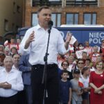 06.07.2020. Starachowice. Wizyta prezydenta RP Andrzeja Dudy / Jarosław Kubalski / Radio Kielce