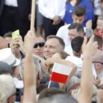 06.07.2020. Starachowice. Wizyta prezydenta RP Andrzeja Dudy / Jarosław Kubalski / Radio Kielce