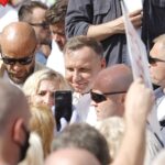 06.07.2020. Starachowice. Wizyta prezydenta RP Andrzeja Dudy / Jarosław Kubalski / Radio Kielce