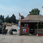 08.07.2020 Kielce. Stoisko wojska na Placu Artystów / Wojskowa Komenda Uzupełnień w Kielcach