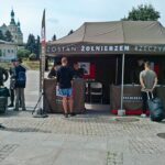 08.07.2020 Kielce. Stoisko wojska na Placu Artystów / Wojskowa Komenda Uzupełnień w Kielcach