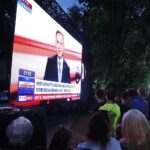 06.07.2020. Końskie. Rynek. Debata prezydencka / Jarosław Kubalski / Radio Kielce