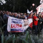 06.07.2020. Końskie. Rynek. Debata prezydencka / Jarosław Kubalski / Radio Kielce