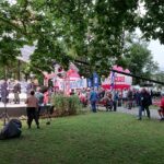 06.07.2020. Końskie. Rynek. Debata prezydencka / Jarosław Kubalski / Radio Kielce