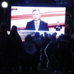 06.07.2020. Końskie. Rynek. Debata prezydencka / Jarosław Kubalski / Radio Kielce