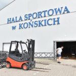 3.07.2020. Końskie. Przygotowania do debaty kandydatów na prezydenta / Magda Galas-Klusek / Radio Kielce