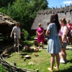 05.07.2020. Kopiec. Otwarcie wioski neolitycznej dla turystów / Emilia Sitarska / Radio Kielce