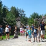 05.07.2020. Kopiec. Otwarcie wioski neolitycznej dla turystów / Emilia Sitarska / Radio Kielce