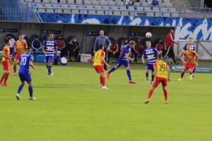 14.07.2020. Płock. 36. kolejka PKO Ekstraklasy: Wisła Płock - Korona Kielce / Krzysztof Bujnowicz / Radio Kielce