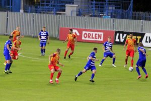 14.07.2020. Płock. 36. kolejka PKO Ekstraklasy: Wisła Płock - Korona Kielce / Krzysztof Bujnowicz / Radio Kielce