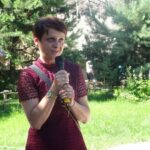 05.07.2020. Kopiec. Otwarcie wioski neolitycznej dla turystów. Na zdjęciu Anna Paluch - zastępca dyrektora ARiMR w Kielcach / Emilia Sitarska / Radio Kielce