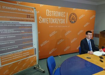 02.07.2020. Ostrowiec Świętokrzyski. Na zdjęciu: Jarosław Górczyński - prezydent Ostrowca Świętokrzyskiego / Emilia Sitarska / Radio Kielce