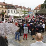 08.07.2020. Sandomierz. Wizyta marszałek Sejmu Elżbiety Witek / Jarosław Kubalski / Radio Kielce