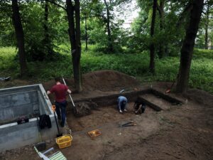 Ostrowiec Świętokrzyski. Badania archeologiczne w Częstocicach / Kamil Kaptur / Muzeum Historyczno-Archeologiczne