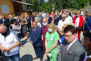 24.07.2020. Ostrowiec Św. Otwarcie nowego SOR-u / Emilia Sitarska / Radio Kielce