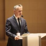 14.07.2020. Kielce. Sesja Sejmiku Województwa świętokrzyskiego. Na zdjęciu: Zbigniew Koniusz - wojewoda świętokrzyski / Wiktor Taszłow / Radio Kielce