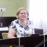 16.07.2020. Kielce. Absolutoryjna sesja Rady Miasta Kielce. Na zdjęciu: Bożena Szczypiór - zastępca prezydenta Kielc / Wiktor Taszłow / Radio Kielce