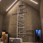 18.06.2020. Michniów. Budowa Mauzoleum Martyrologii Wsi Polskich / Wiktor Taszłow / Radio Kielce