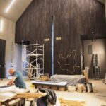 18.06.2020. Michniów. Budowa Mauzoleum Martyrologii Wsi Polskich / Wiktor Taszłow / Radio Kielce