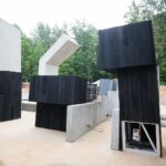 18.06.2020. Michniów. Budowa Mauzoleum Martyrologii Wsi Polskich / Wiktor Taszłow / Radio Kielce