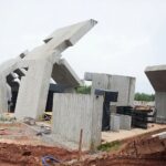 18.06.2020. Michniów. Budowa Mauzoleum Martyrologii Wsi Polskich / Wiktor Taszłow / Radio Kielce