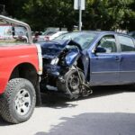 17.07.2020. Leszczyny. Wypadek / Wiktor Taszłow / Radio Kielce