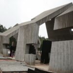 18.06.2020. Michniów. Budowa Mauzoleum Martyrologii Wsi Polskich / Wiktor Taszłow / Radio Kielce