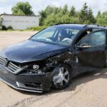 17.07.2020. Leszczyny. Wypadek / Wiktor Taszłow / Radio Kielce