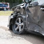 17.07.2020. Leszczyny. Wypadek / Wiktor Taszłow / Radio Kielce