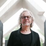 18.06.2020. Michniów. Budowa Mauzoleum Martyrologii Wsi Polskich. Na zdjęciu: Mirosław Nizio - architekt / Wiktor Taszłow / Radio Kielce